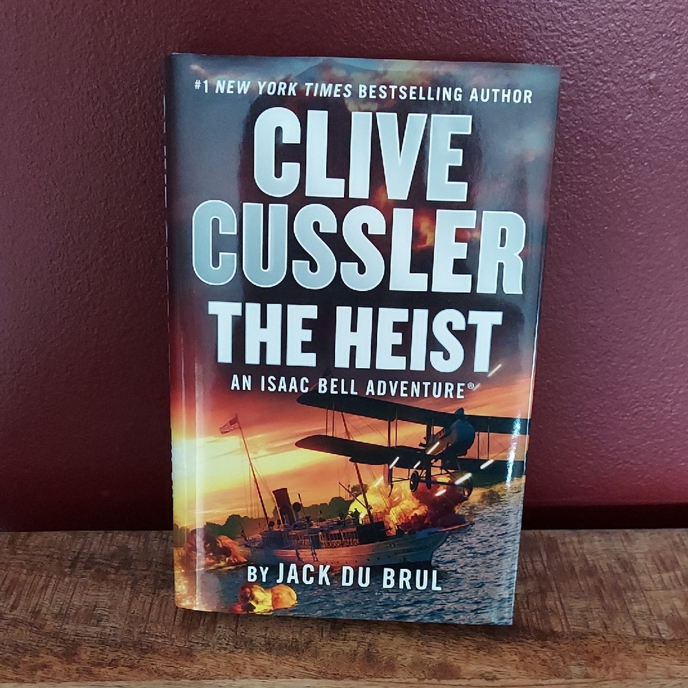 Clive Cussler 'The Heist' Hardcover Book